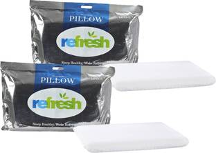 Refresh Foam Sleeping Pillow Pack of 2 Solid Latex-O Soft Foam For Enhanced Feel