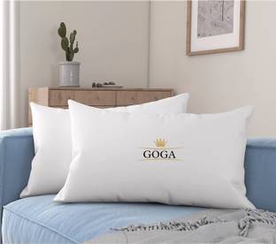 GOGA Cotton Sleeping Pillow Pack of 2 Solid LUXURY