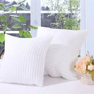 LA VERNE Microfibre Stripes Cushion Pack of 2