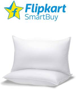Flipkart SmartBuy Polyester Fibre Solid Sleeping Pillow Pack of 2