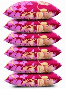 LIPONOS Polyester Fibre Sleeping Pillow Pack of 6 Abstract LUXURY