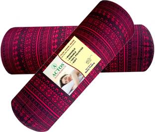 ACTOS Microfibre Bolster Pack of 2 Abstract