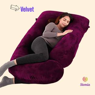 Rolling Animal Microfibre Solid Pregnancy Pillow Pack of 1