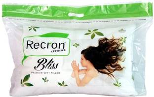 RECORN home furnising Microfibre Solid Sleeping Pillow Pack of 2