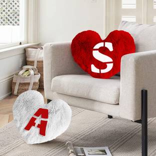 ellsy Microfibre Alphanumeric Cushion Pack of 2