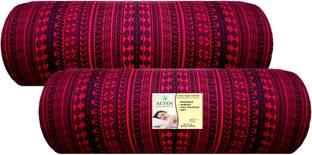 ACTOS Microfibre Bolster Pack of 2 Geometric Round