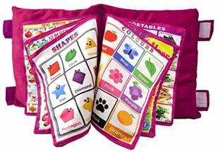 Dominic Cotton Baby Pillow Pack of 1 Alphanumeric, Animals, Birds, Fruits, Nature, Smiley