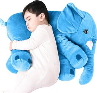 DearJoy Baby Elephant Pillow (Blue)  - 45 cm