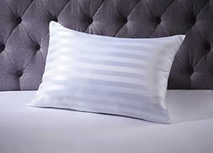 LA VERNE Microfibre Stripes Sleeping Pillow Pack of 1
