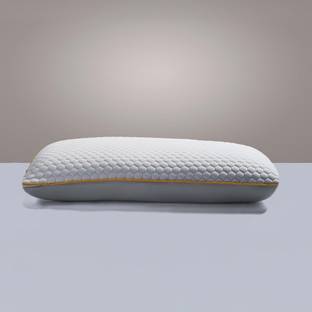 SleepyCat Marshmallow Premium Medium-Soft Foam Pillow (25x16 inch) Foam Solid Sleeping Pillow Pack of 1