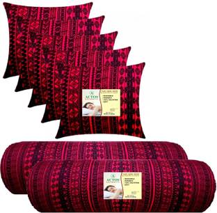 ACTOS Microfibre Bolster Pack of 7 Geometric