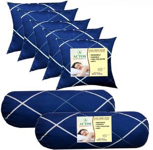 ACTOS Microfibre Bolster Pack of 7 Geometric
