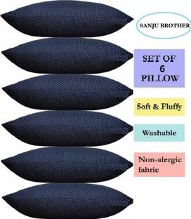PALVIT Microfibre Sleeping Pillow Pack of 6 Abstract