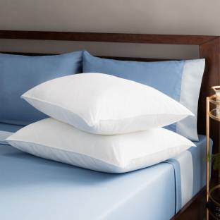 JDX Polyester Fibre Solid Sleeping Pillow Pack of 2