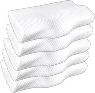 Flipkart SmartBuy Memory Foam Orthopaedic Pillow Pack of 1 Solid Memory Foam Orthopedic Bed Pillow for Sleeping & Neck Pain Relief Suitable -