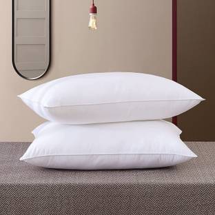 fulffystyl Microfibre Solid Sleeping Pillow Pack of 2