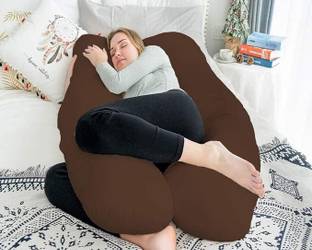 ag pro comfort Polyester Fibre Solid Pregnancy Pillow Pack of 1