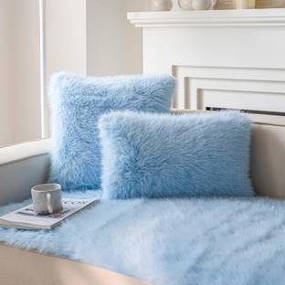 PICKKART Microfibre Cushion Pack of 2 Solid