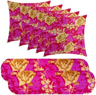 PALVIT Microfibre Cushion Pack of 7 Abstract