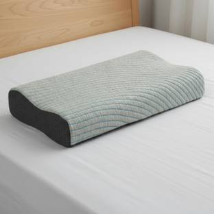 Roma Puf Memory Foam Sleeping Pillow Pack of 1 Solid