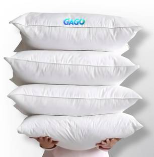 GAGO Cotton Sleeping Pillow Pack of 4 Solid Luxury