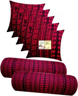 ACTOS Microfibre Bolster Pack of 7 Geometric