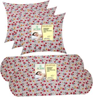 ACTOS Microfibre Bolster Pack of 5 Solid