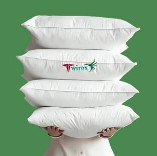 YABAN ULTRA SOFT LUXURY Cotton Solid Sleeping Pillow Pack of 4