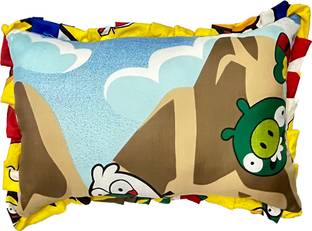 OLENE Cotton Abstract Sleeping Pillow Pack of 1