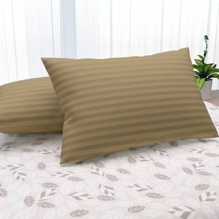 LA VERNE Microfibre Stripes Sleeping Pillow Pack of 2