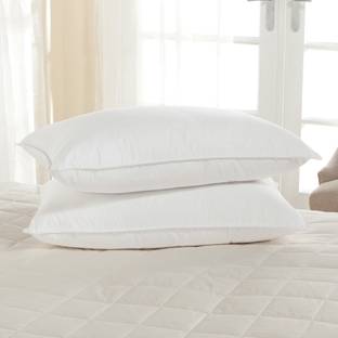 Gilson Comfort Sleep Microfibre Solid Sleeping Pillow Pack of 2