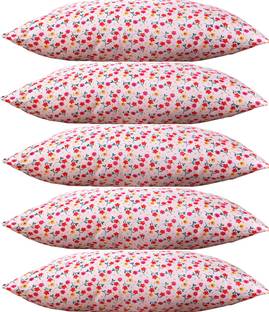 YPOLOIPO Polyester Fibre Sleeping Pillow Pack of 5 Solid LUXURY