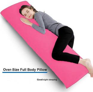 Mom's Moon Ultra Soft Full Body Pillow-Side Sleeping Pillow Microfibre Solid Body Pillow Pack of 1