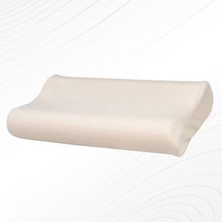Centuary Mattresses Sleepables Cervical Contura Orthopedic Support for Neck Pain Relief Memory Foam Solid Sleeping Pillow Pack of 1