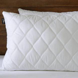 Dream Homme Down Alternative Luxury Quilted Microfibre Solid Sleeping Pillow Pack of 2