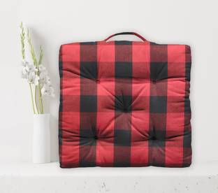 OASIS Cotton Geometric Floor Cushion Pack of 1