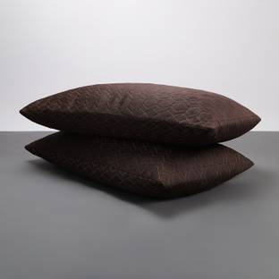 LA VERNE QUILTED Microfibre Solid Sleeping Pillow Pack of 2