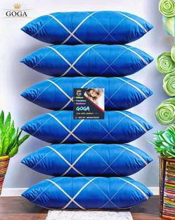 GOGA Cotton Sleeping Pillow Pack of 6 Solid LUXURY