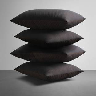 LA VERNE Microfibre Geometric Sleeping Pillow Pack of 4