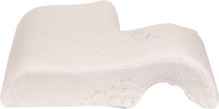 The White Willow Couples Right Side Cuddle Arm Hug Memory Foam Motifs Sleeping Pillow Pack of 1