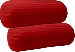 JDX Polyester Fibre Bolster Pack of 2 Solid