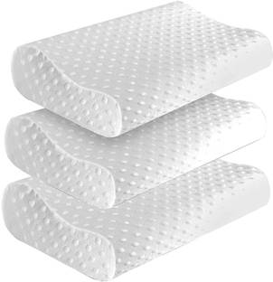 Aryamurti Cervical Contour Memory Foam Pillow / Stomache / Side Sleepers / Anti-Snoring Memory Foam Solid Sleeping Pillow Pack of 1