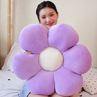 Ziraat LUXURY Polyester Fibre Floral Cushion Pack of 1