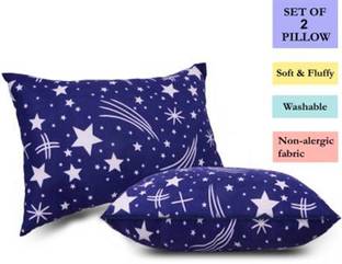 BHEBHA Microfibre Sleeping Pillow Pack of 2 Abstract