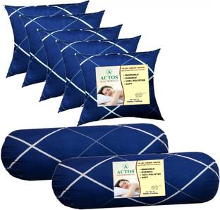 ACTOS Microfibre Bolster Pack of 7 Geometric