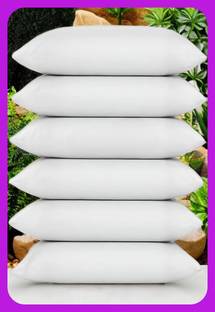 Urmila Creation Microfibre Sleeping Pillow Pack of 6 Solid LUXURY