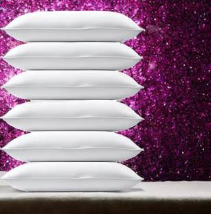 EIRINI Microfibre Sleeping Pillow Pack of 6 Solid LUXURY