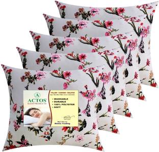ACTOS Microfibre Cushion Pack of 5 Floral