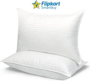 Flipkart SmartBuy Soft, Comfort And Support Microfibre Stripes Sleeping Pillow Pack of 2
