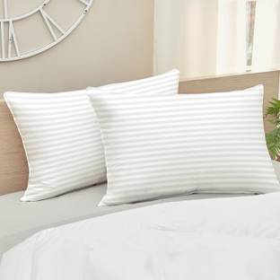 LIPONOS LUXURY Polyester Fibre Solid Sleeping Pillow Pack of 2